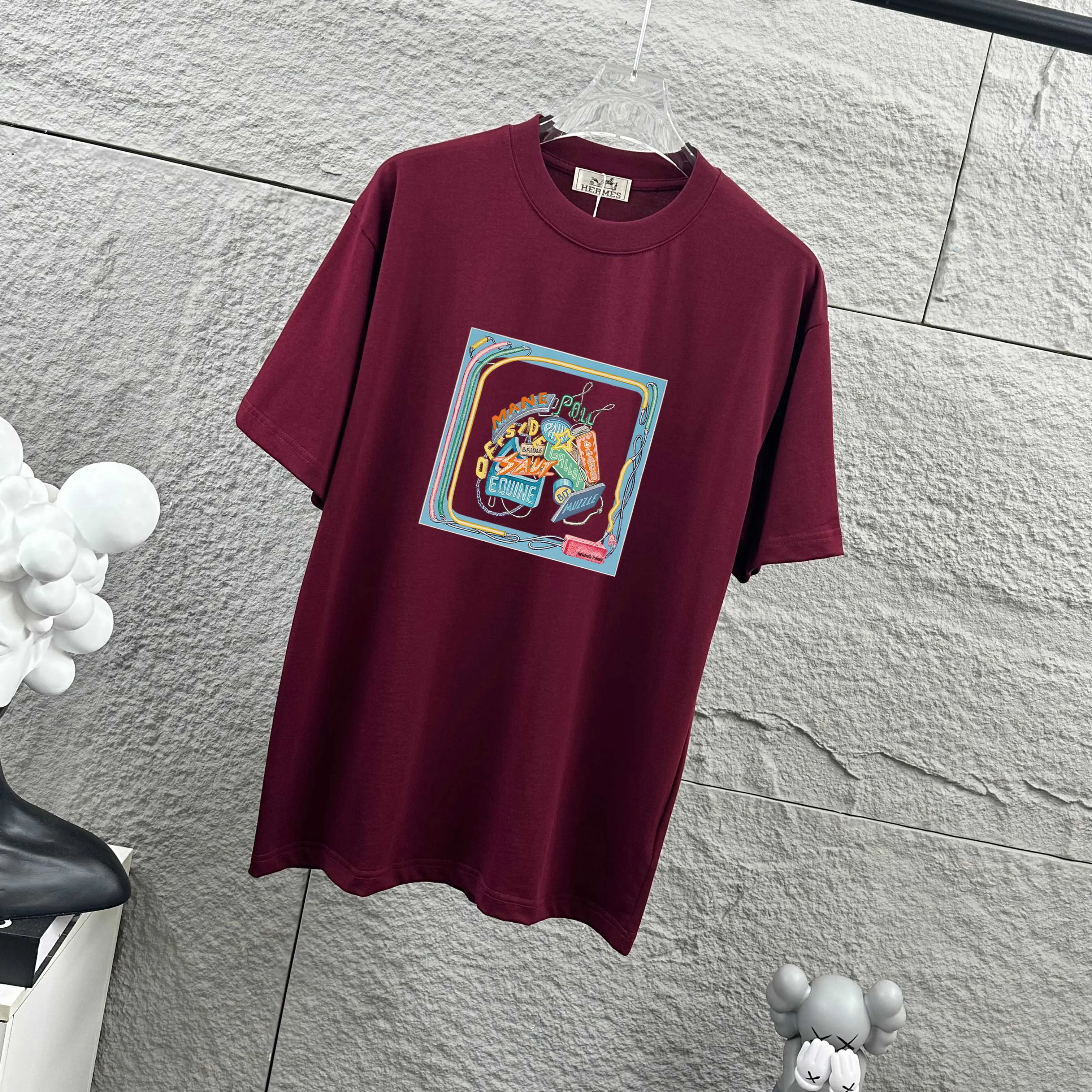 Herme* * 2026 New Arrival Classic T Same Style ：Black White Red Size： S （90-130 ） M （120-150 ） L （140-165 ） XL （160-180 ） XXL （180-210 ）